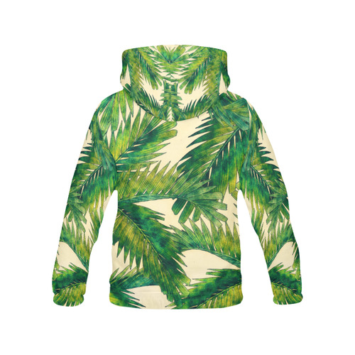 palms All Over Print Hoodie for Women (USA Size) (Model H13)