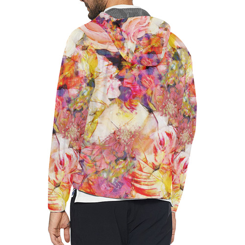 flora 5 Unisex All Over Print Windbreaker (Model H23)