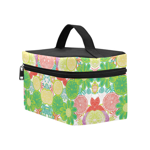 Loudly Lime Cosmetic Bag/Large (Model 1658)