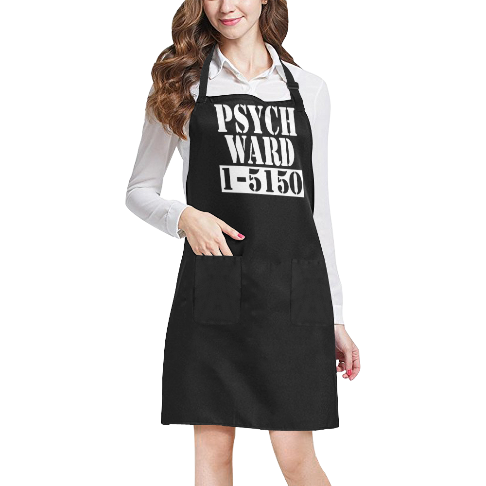 Halloween Costume Psych Ward All Over Print Apron Id D2378803