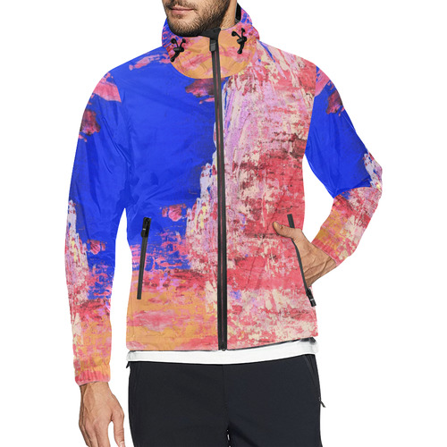 In The Mist Pantone night Unisex All Over Print Windbreaker (Model H23)