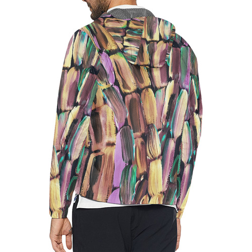 Midnight Sugarcane Unisex All Over Print Windbreaker (Model H23)