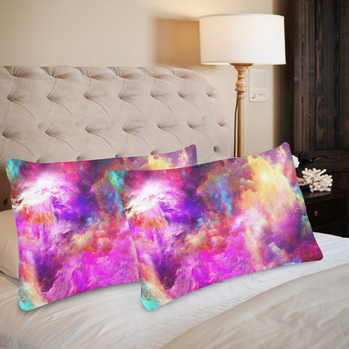 Colorful Soul Custom Pillow Case 20"x 30" (One Side) (Set of 2)