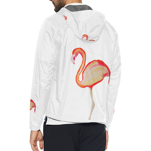 Flamingo 2 Unisex All Over Print Windbreaker (Model H23)