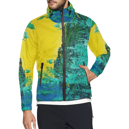 In The Mist Unisex All Over Print Windbreaker (Model H23)