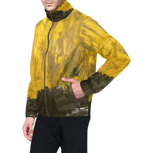 Golden Dream Unisex All Over Print Windbreaker (Model H23)