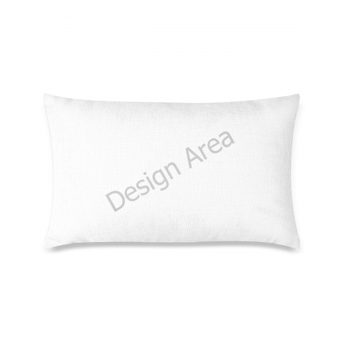 Custom Zippered Pillow Case 16"x24"(One Side Printing)