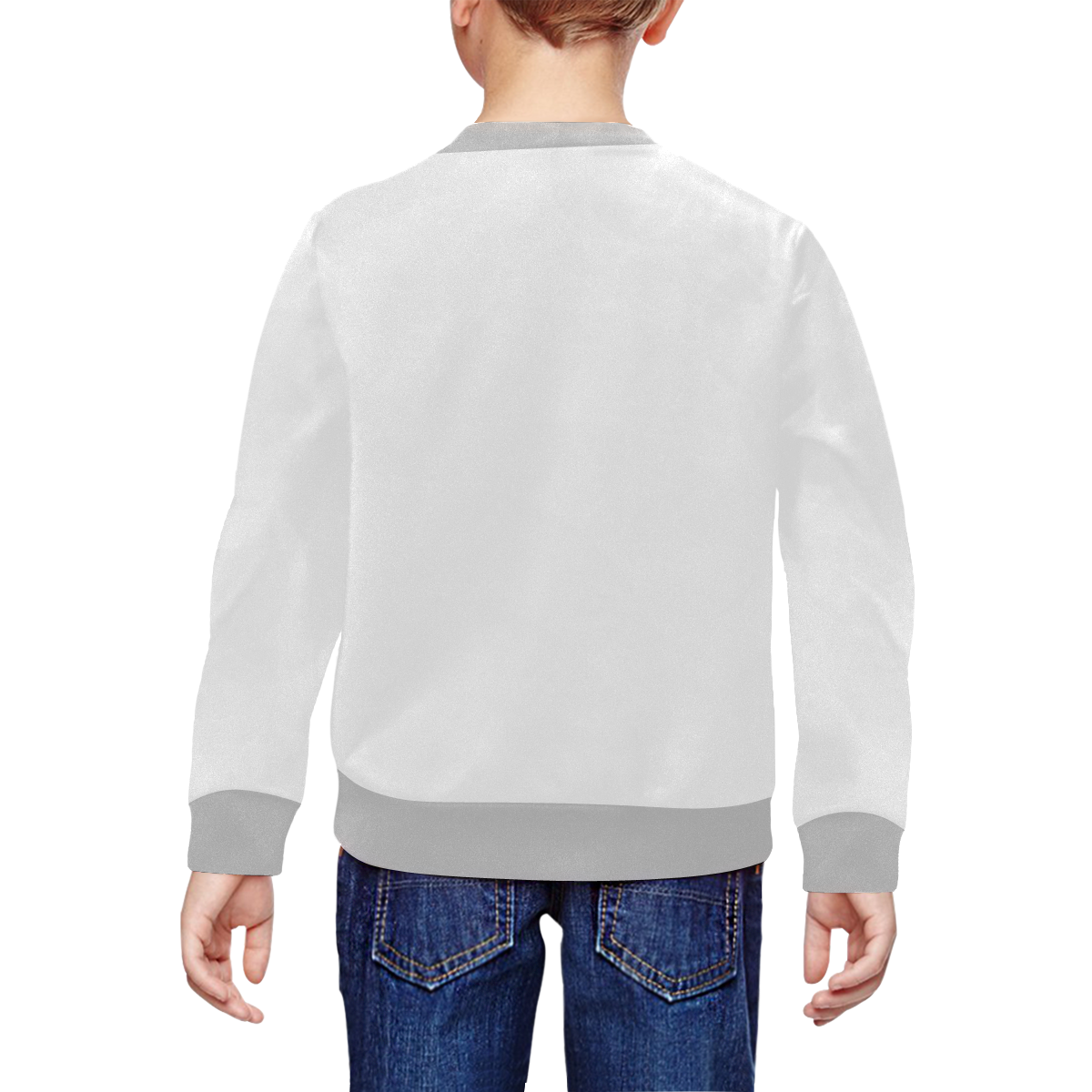 All Over Print Crewneck Sweatshirt for Kids (Model H29)