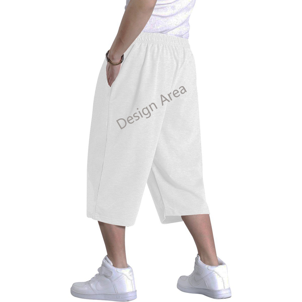 Men's All Over Print Baggy Shorts (Model L37)