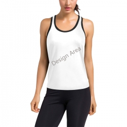 Women's Racerback Tank Top (Model T60)