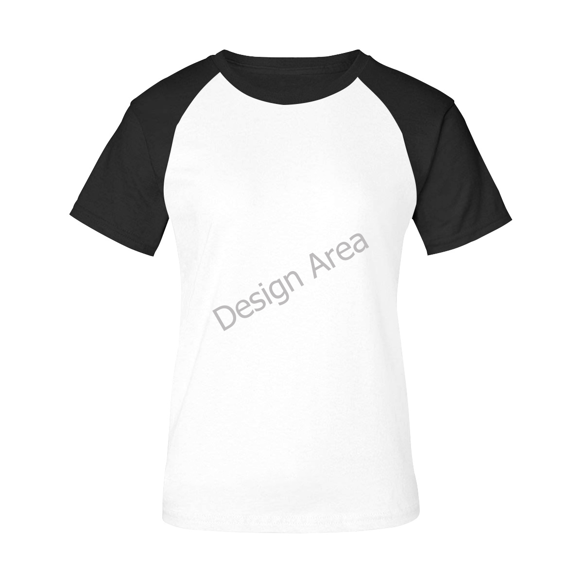 Women's Raglan T-Shirt/Front Printing (Model T62)