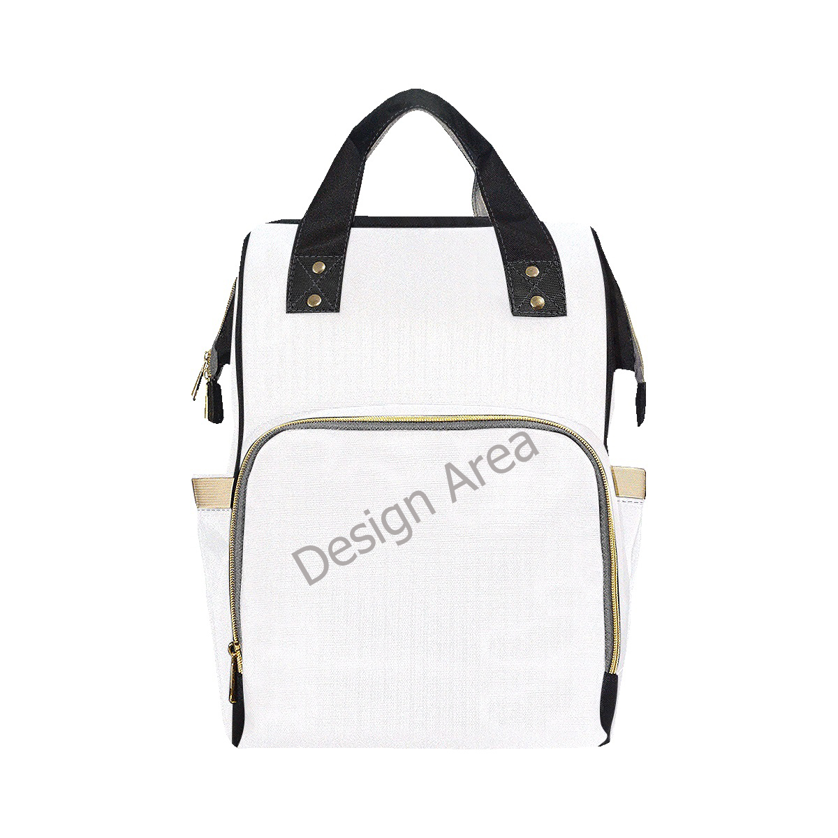 Multi-Function Diaper Backpack/Diaper Bag (Model 1688)