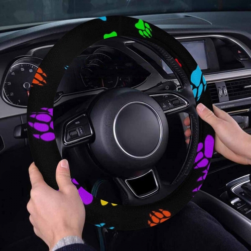 Steering Wheel Cover with Elastic Edge