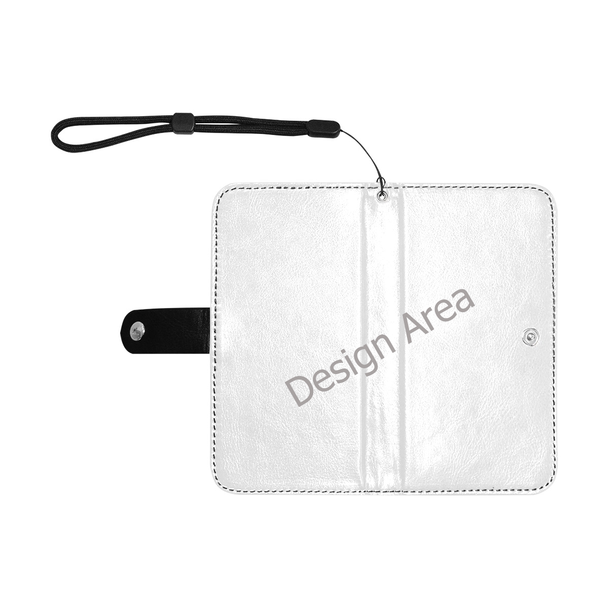 Flip Leather Purse for Mobile Phone/Small (Model 1704)