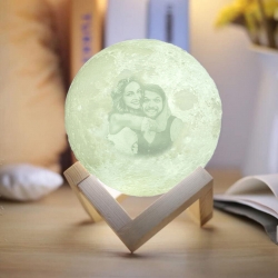 Photo Engraved Moon Lamp (15cm/5.9)