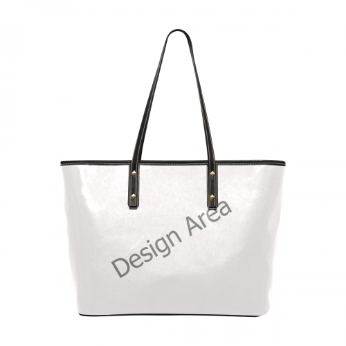 Chic Leather Tote Bag (Model 1709)