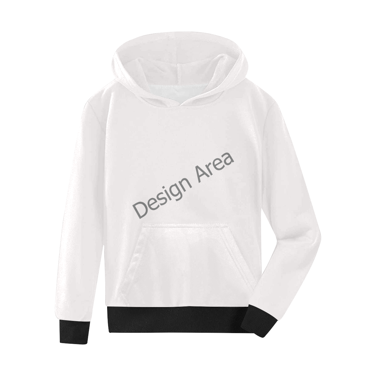 Kids' All Over Print Hoodie (Model H38)