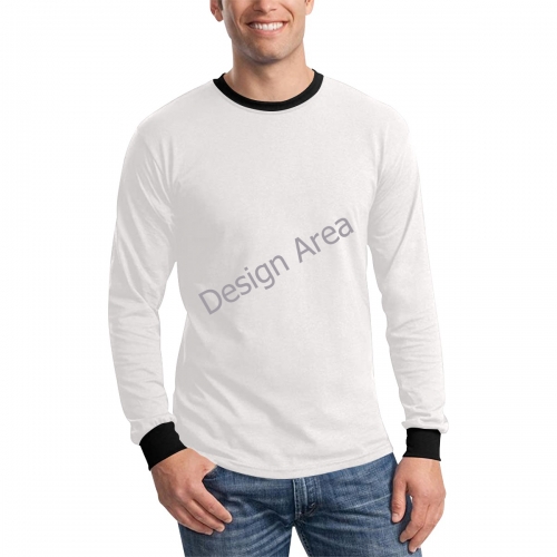 Men's All Over Print Long Sleeve T-shirt (Model T51)