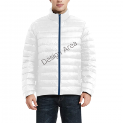 Men's Stand Collar Padded Jacket (Model H41)