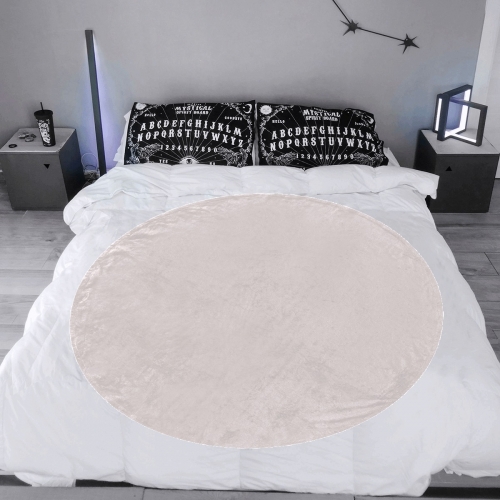 Circular Ultra-Soft Micro Fleece Blanket 47"