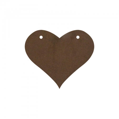 Heart Wood Door Hanging Sign