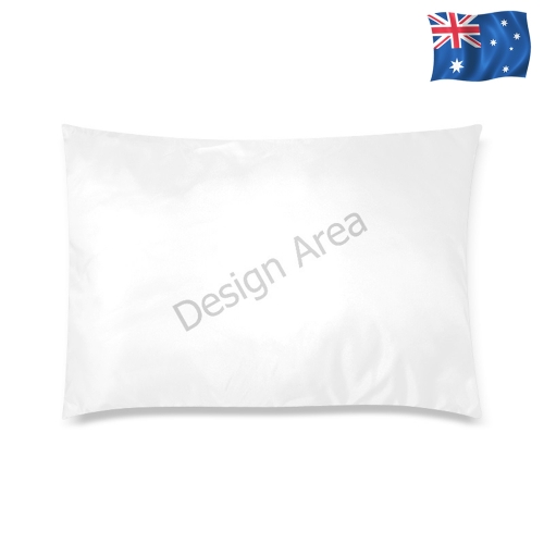 Custom Zippered Pillow Case 20"x30" (one side)