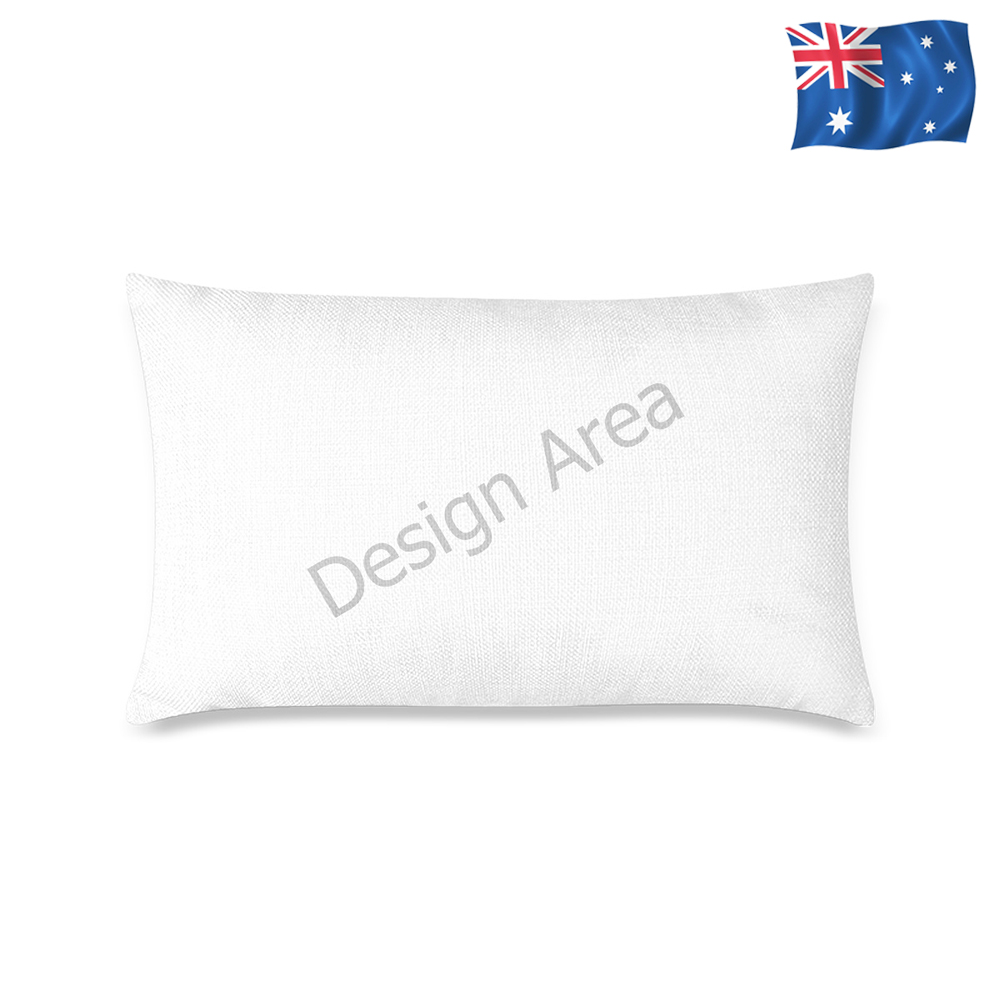 Custom Zippered Pillow Case 16"x24"(One Side Printing)