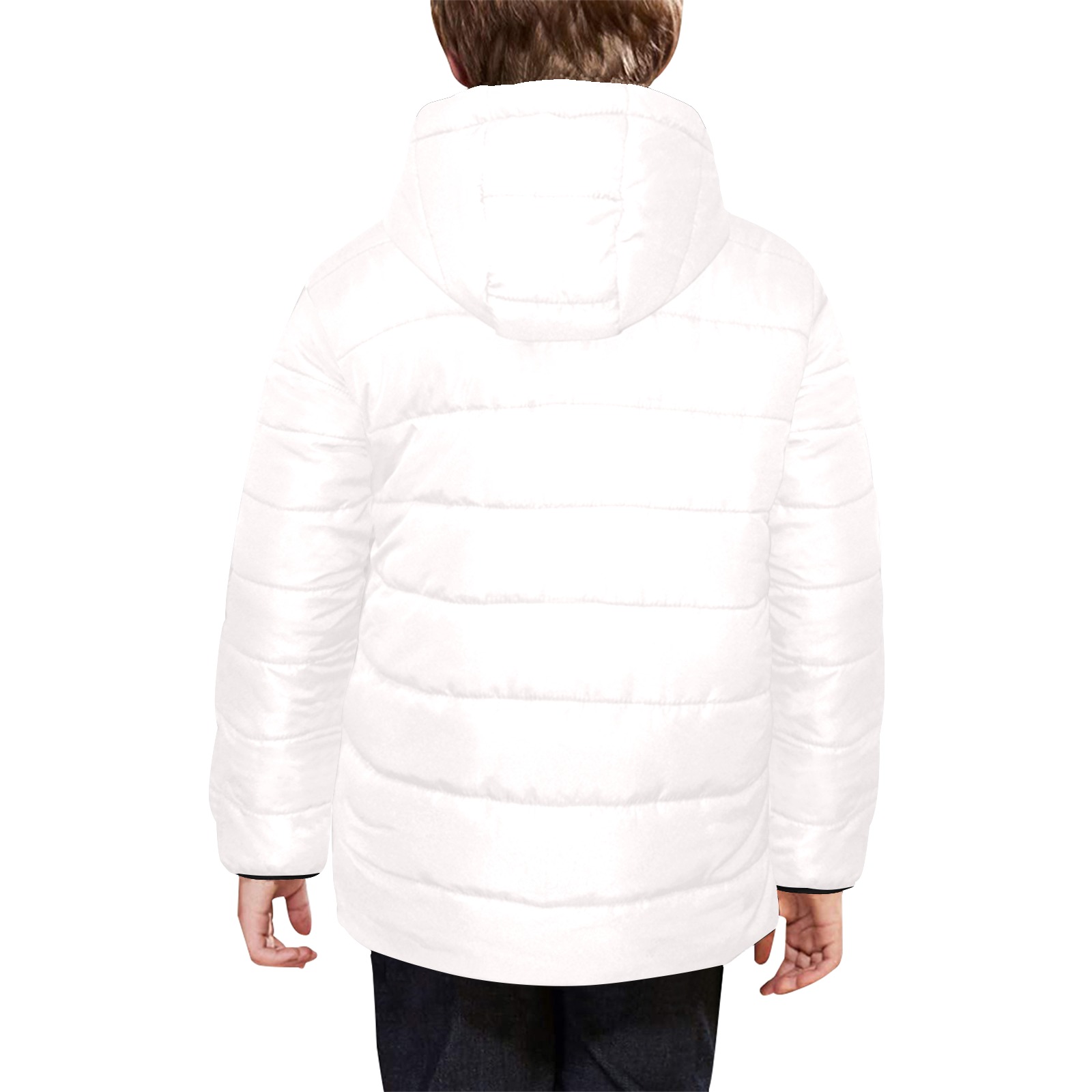 Kids' Padded Hooded Jacket (Model H45)