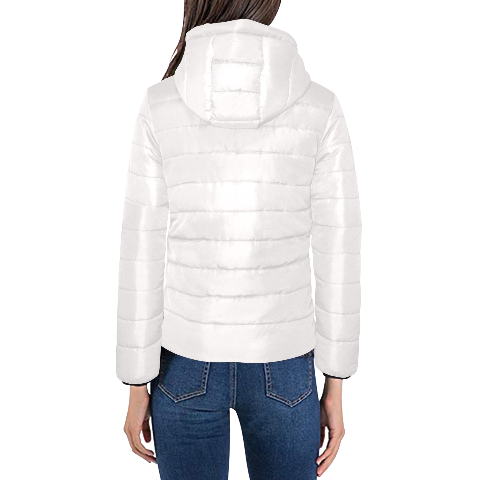 Women's Padded Hooded Jacket (Model H46)