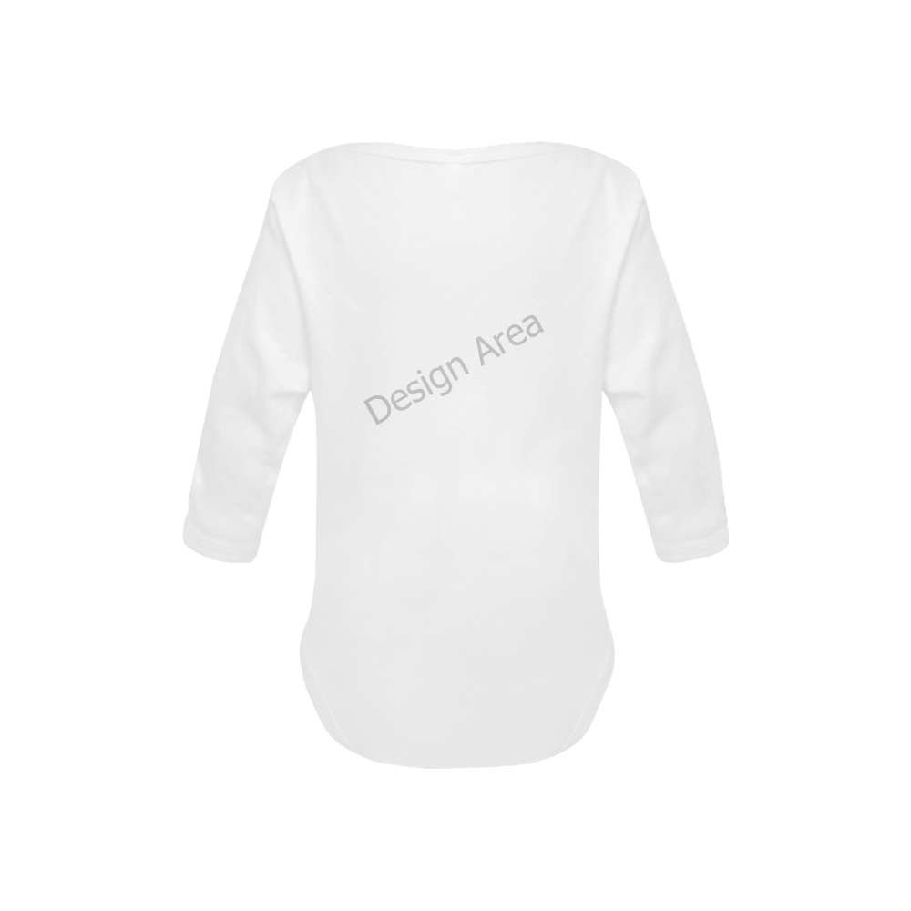 Baby Powder Organic Long Sleeve One Piece (Model T27)