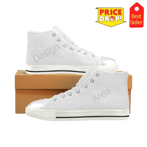 Men’s Classic High Top Canvas Shoes (Model 017)