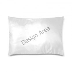 Custom Zippered Pillow Case 20"x30"(Twin Sides)