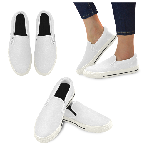 Men's Slip-on Canvas Shoes (Model 019)
