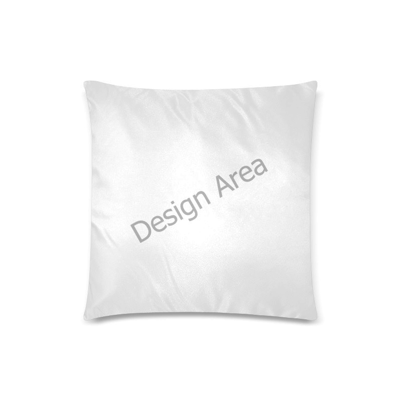 Custom Zippered Pillow Case 18"x18"(Twin Sides)