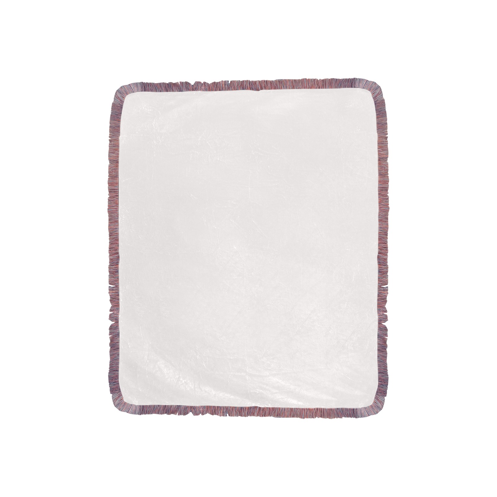 Ultra-Soft Fringe Blanket 40"x50" (Mixed Pink)