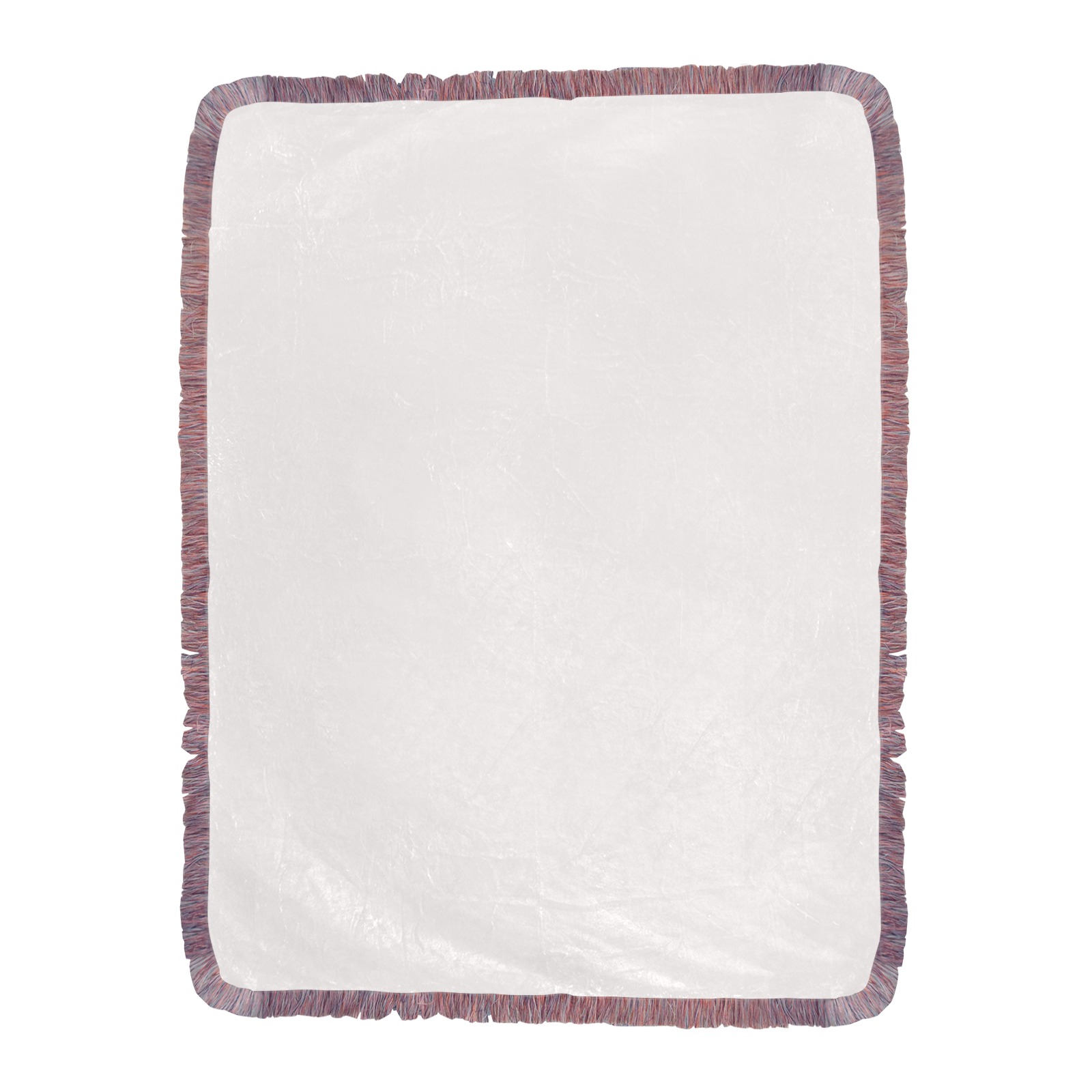 Ultra-Soft Fringe Blanket 60"x80" (Mixed Pink)