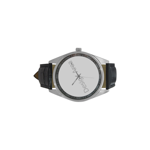 Men's Casual Leather Strap Watch(Model 211)