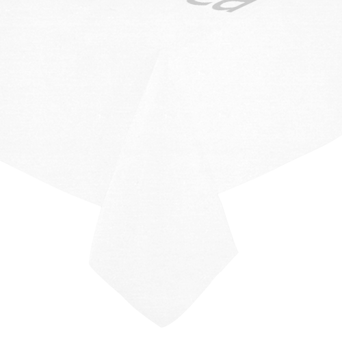 Cotton Linen Tablecloth 52"x 70"