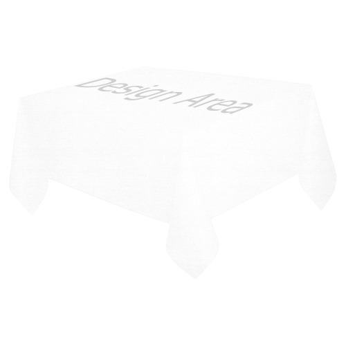 Cotton Linen Tablecloth 52"x 70"