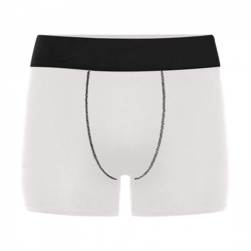 Men's Boxer Briefs w/ Custom Waistband (Merged Design) (Model L10)