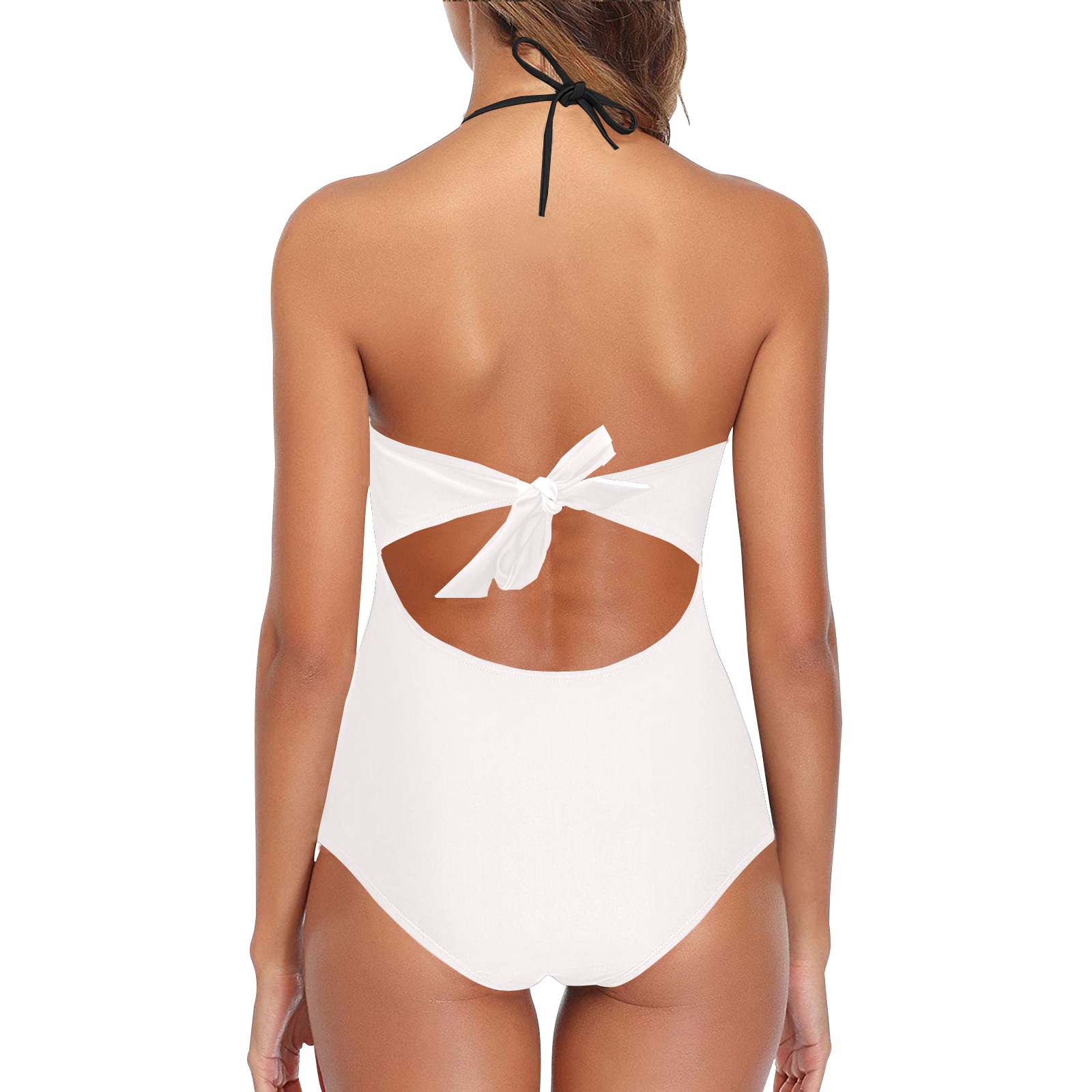 Lace Band Embossing Swimsuit (Model S15)