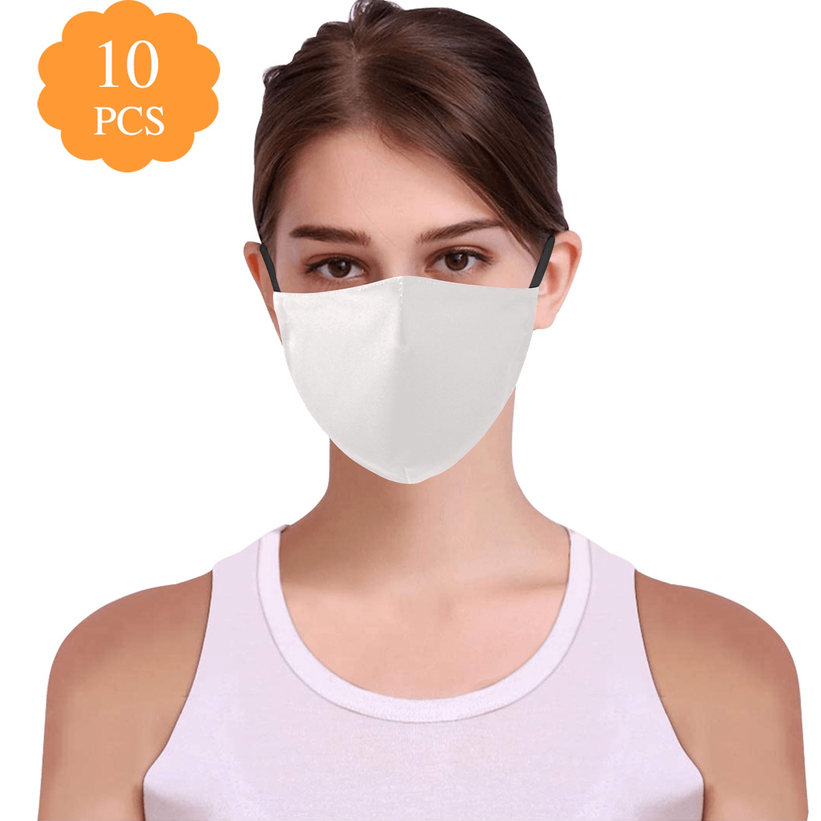 3D Mouth Mask with Drawstring (Pack of 10 & 20 Filters Included) (Model M04)