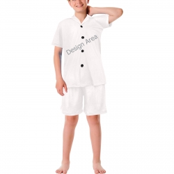 Big Boys' V-Neck Short Pajama Set