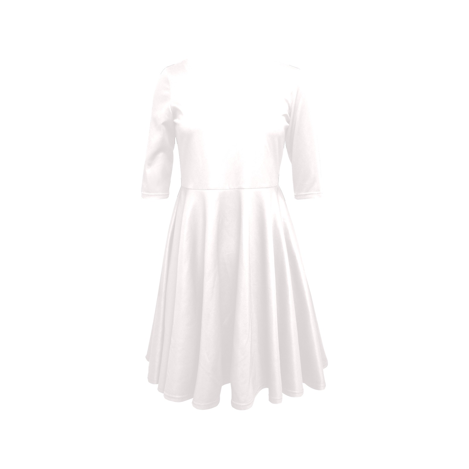 Half Sleeve Skater Dress (Model D61)