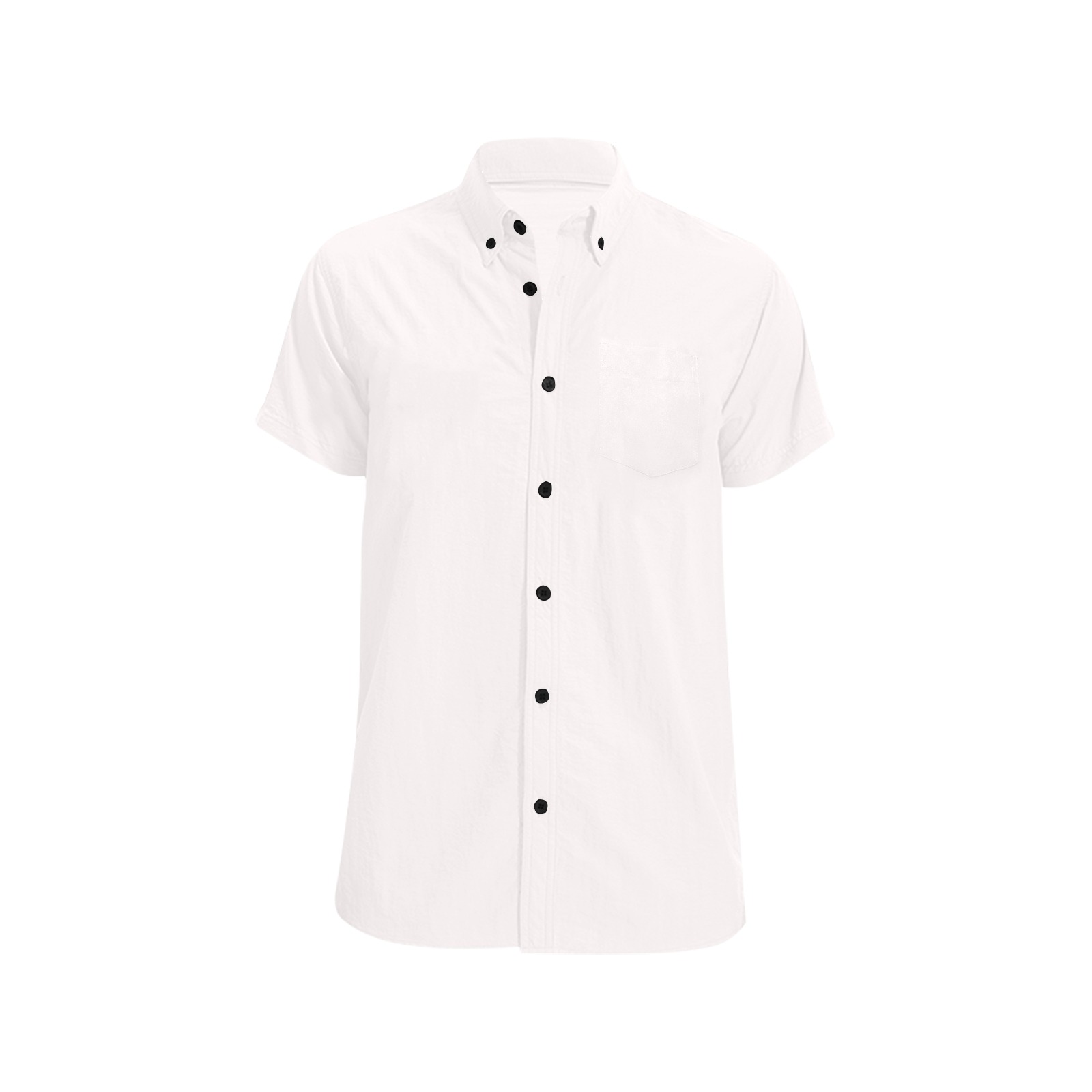 Men's Short Sleeve Shirt with Chest Pocket (Model T53)