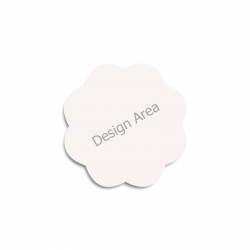 Flower-Shaped Fridge Magnet