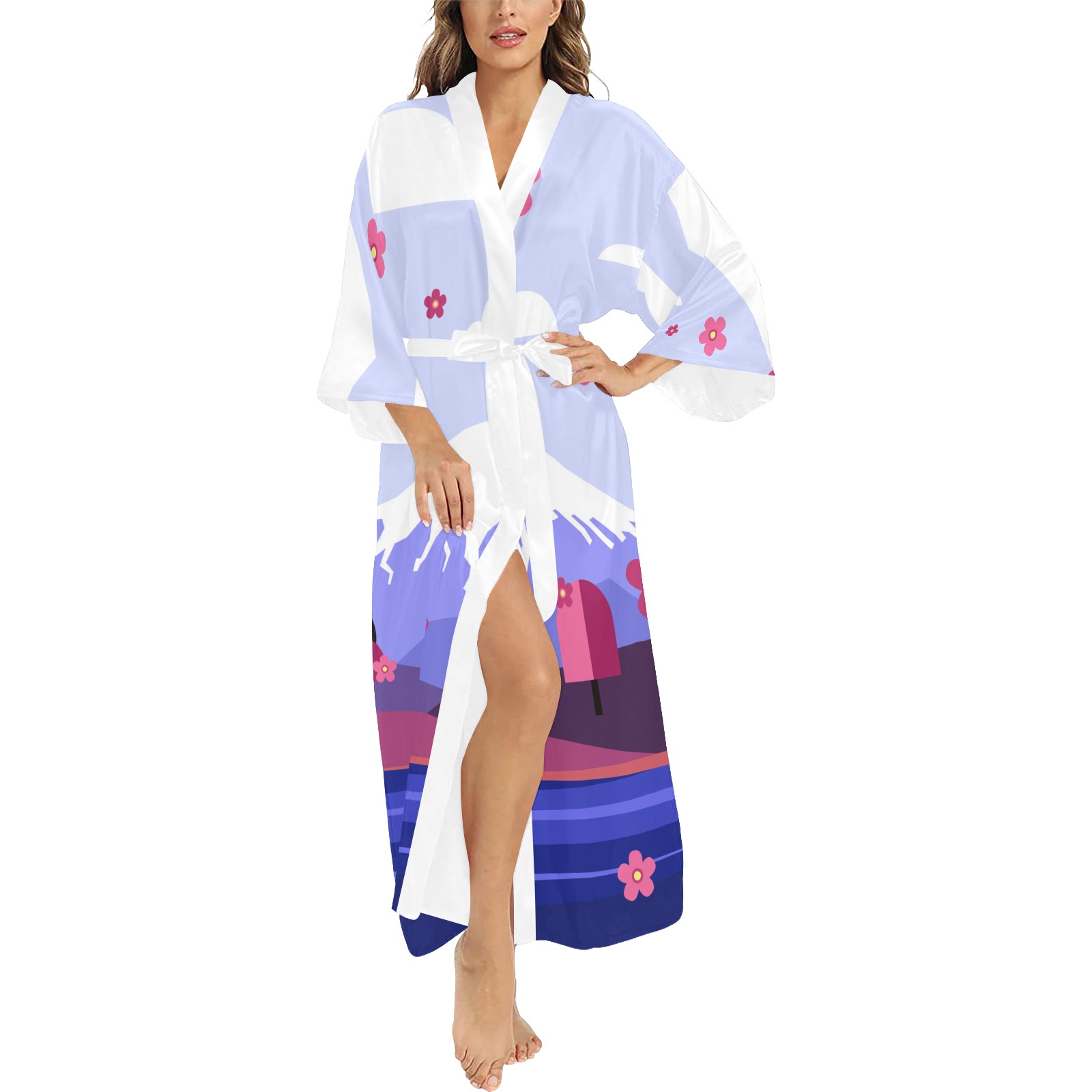 Long Kimono Robe