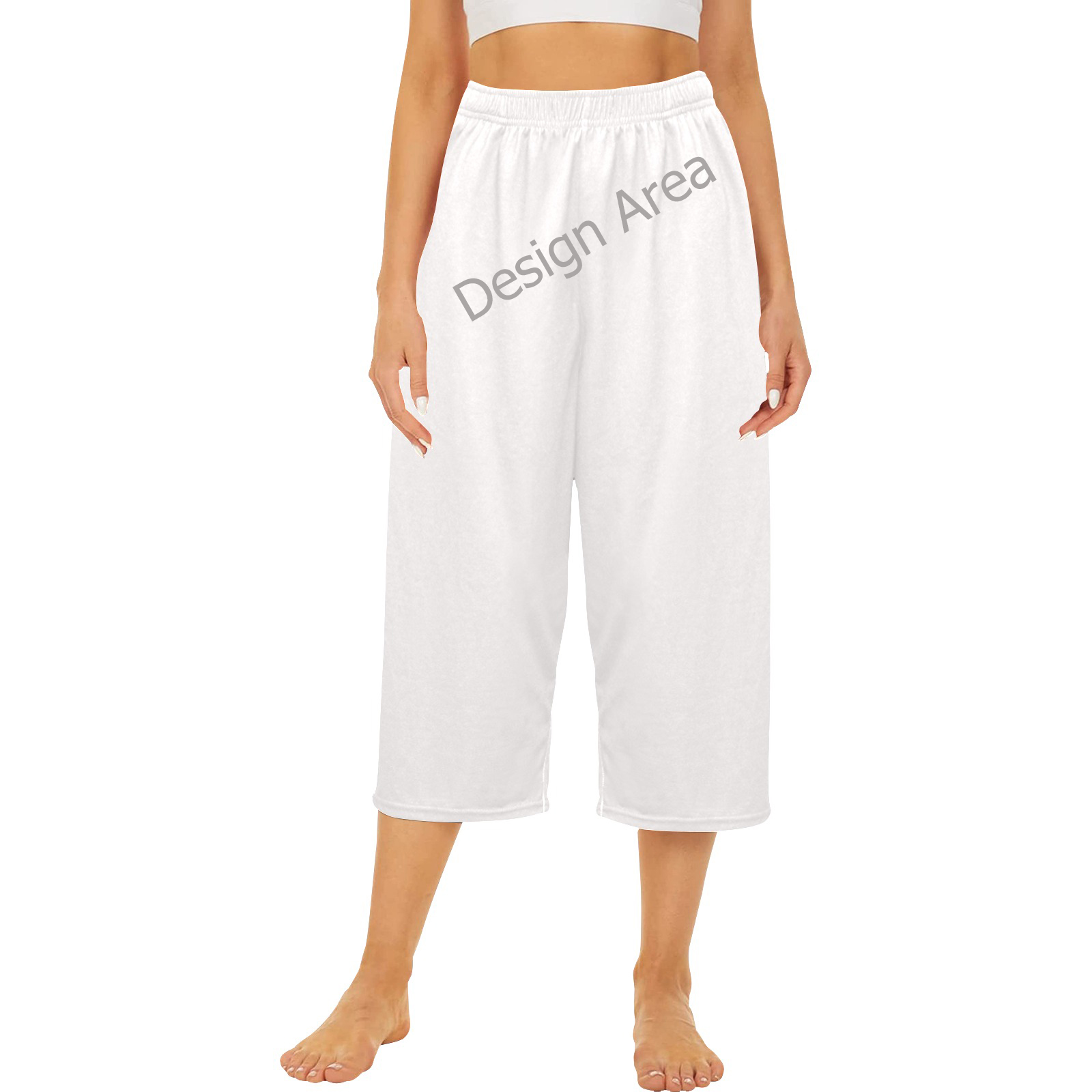 Cropped Pajama Pants (Model L66)