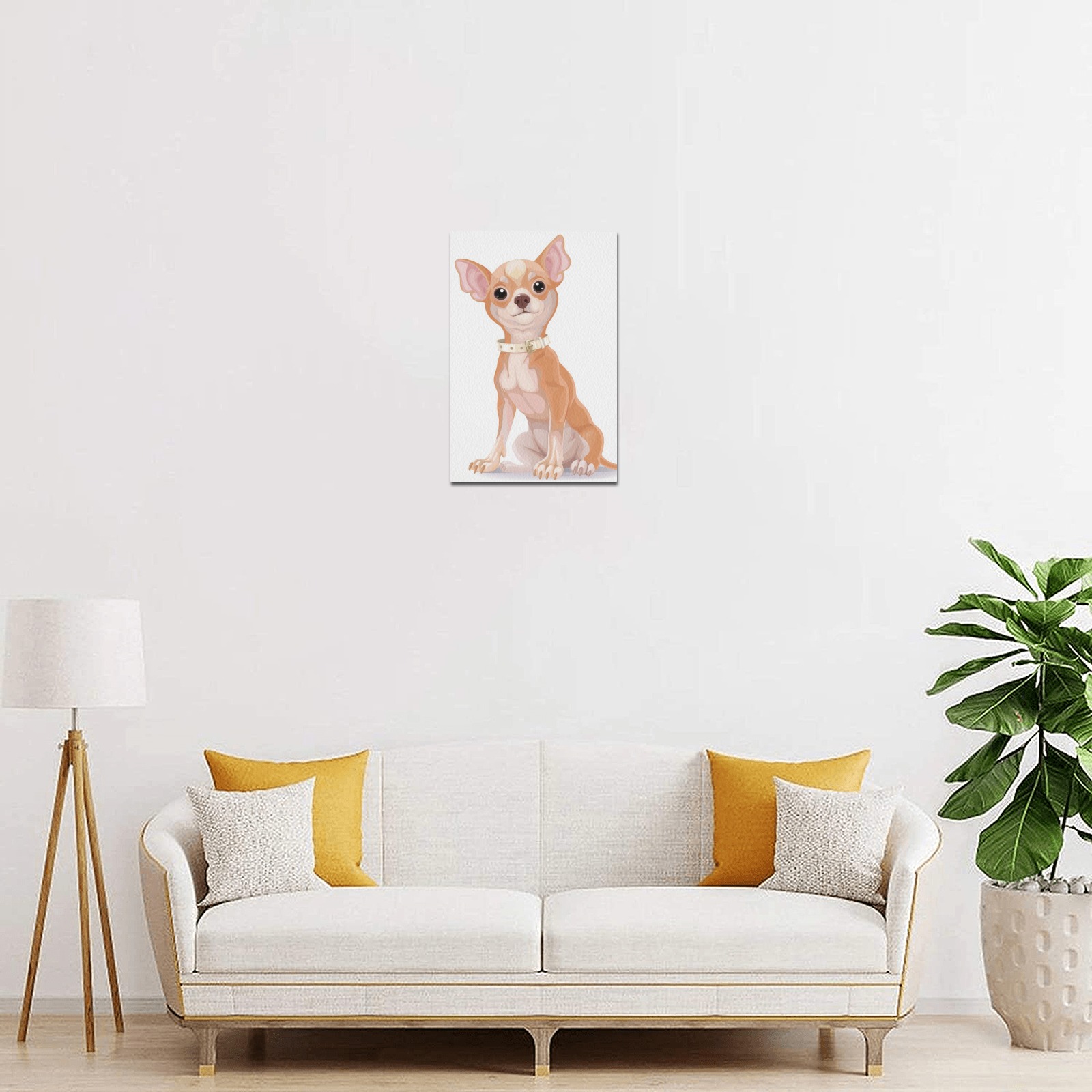 Frame Canvas Print 8"x12"