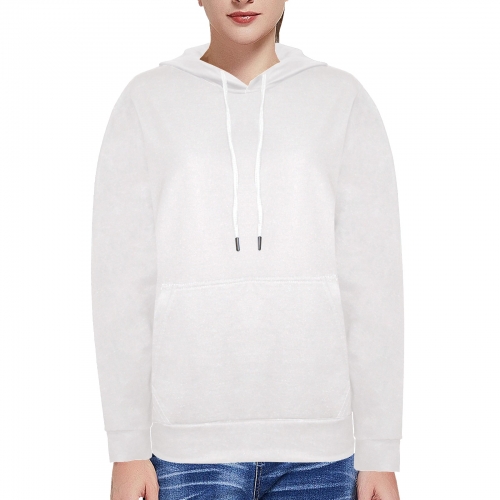 Women's Long Sleeve Fleece Hoodie (Model H55)